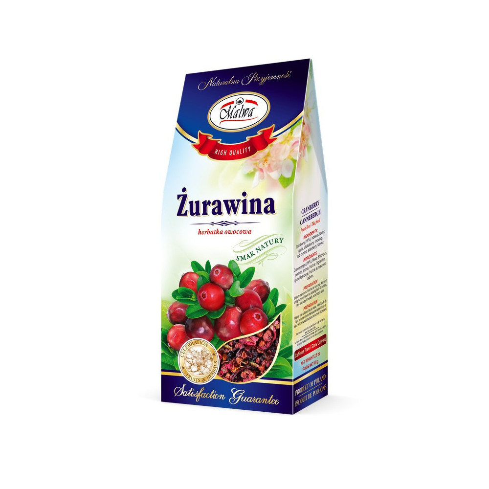 Żurawina - Susz Owocowy - 80 g