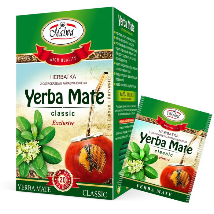 Herbata Yerba Mate classic – 20 torebek po 2 g