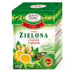 Herbata Zielona z Imbirem i Cytryną - liściasta - 100 g