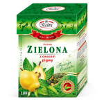 Herbata Zielona z Owocem Pigwy - liściasta - 100 g