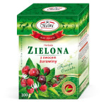 Herbata Zielona z Owocem Żurawiny - liściasta - 100 g