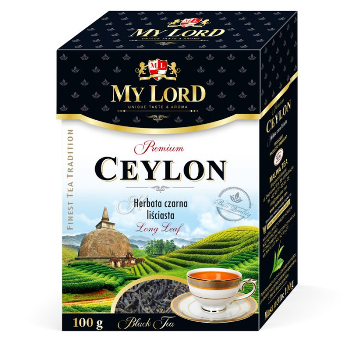 MY LORD CEYLON – Herbata Czarna Liściasta – 100 g