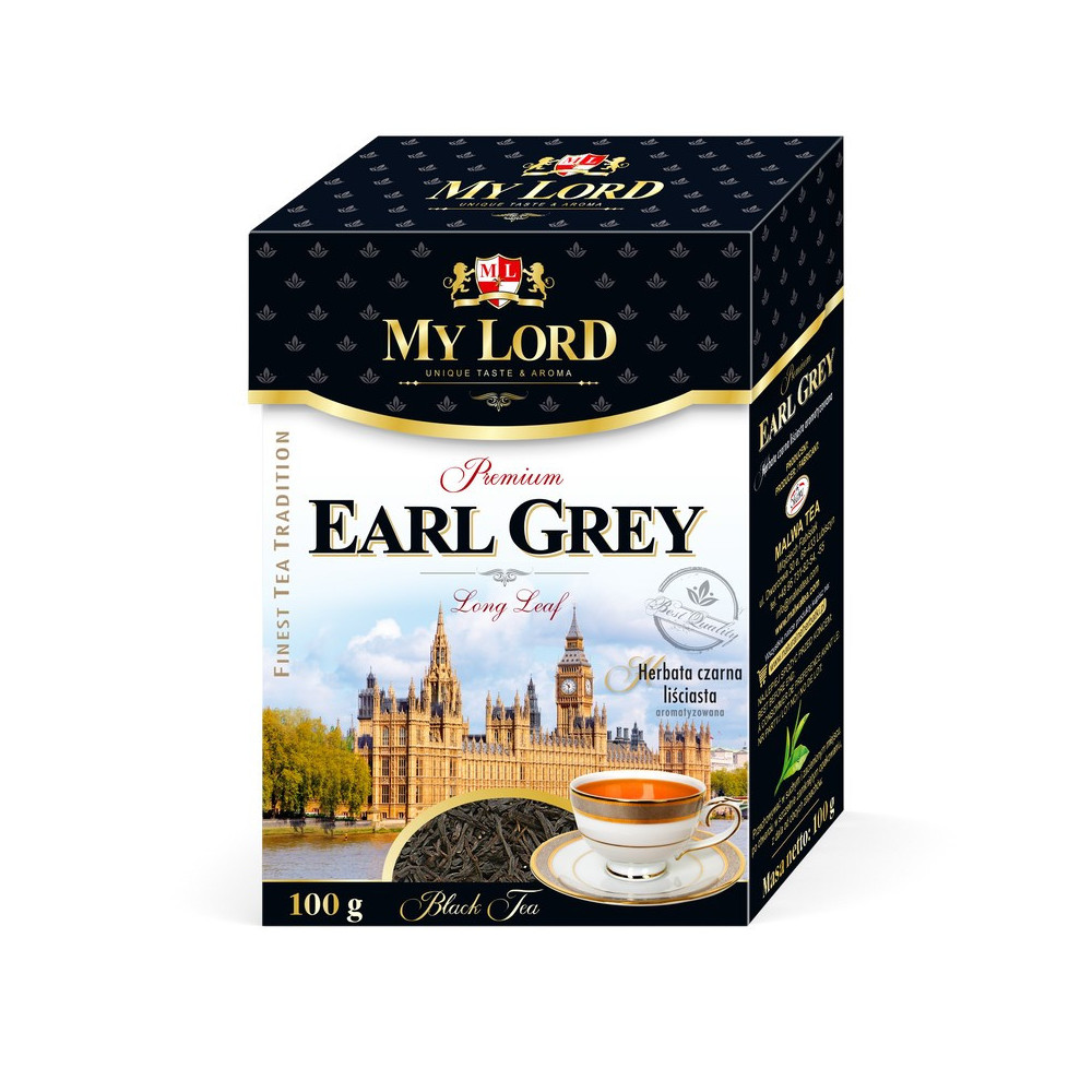 MY LORD EARL GREY – Herbata Czarna Liściasta – 100 g