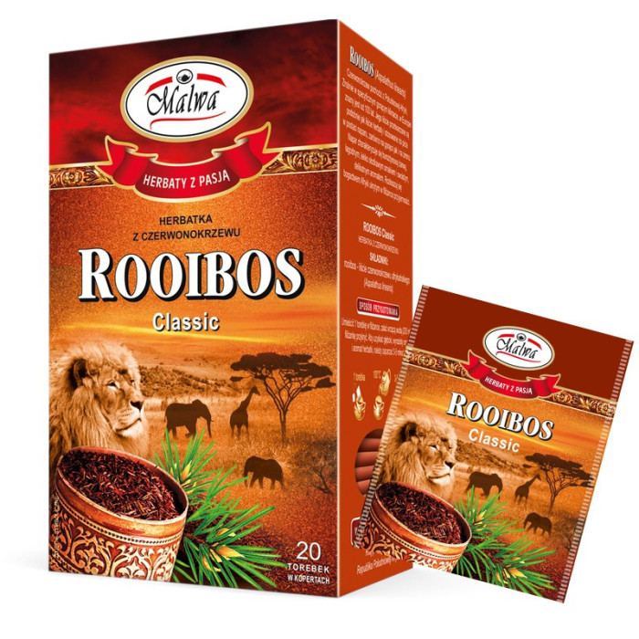 Herbata Rooibos Classic – 20 torebek po 2 g