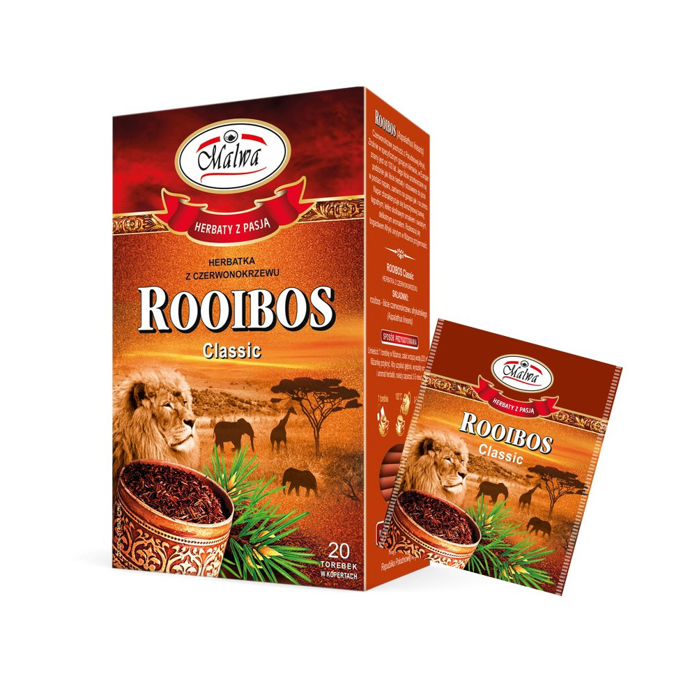 Herbata Rooibos Classic – 20 torebek po 2 g
