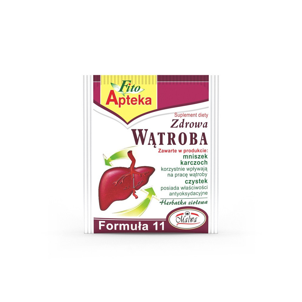 Zdrowa Wątroba – herbatka ziołowa z mniszkiem i karczochem – 1 torebka 2 g