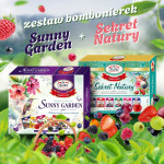 Zestaw Sunny Garden + Sekret Natury – Zestaw herbat Malwa – 66 torebek