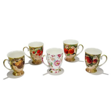 Kubek porcelanowy – klasyczny kubek do herbaty, kawy i ziół