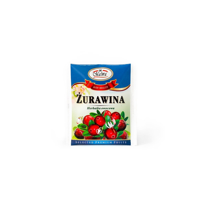 Żurawina – Herbata Owocowa Malwa – 1 torebka 2g