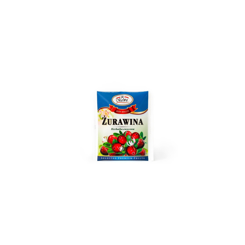 Żurawina – Herbata Owocowa Malwa – 1 torebka 2g