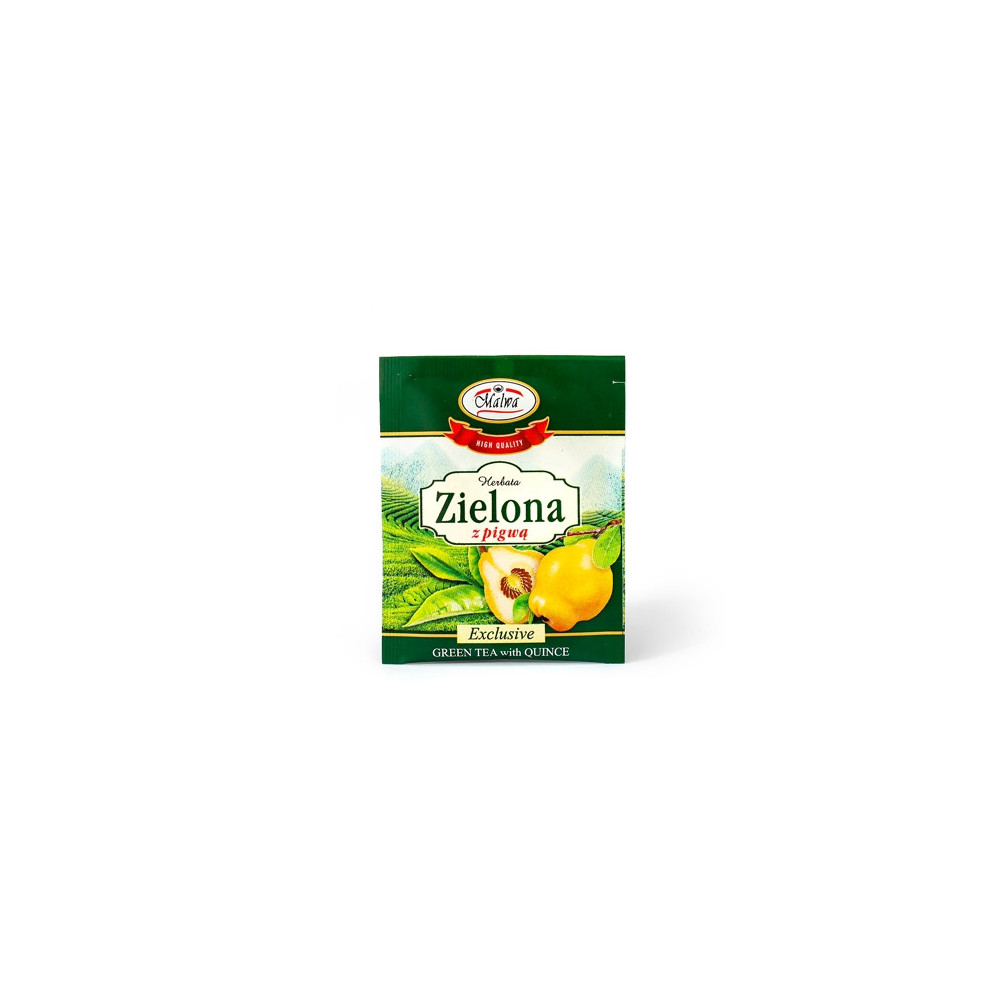 Herbata Zielona z owocem pigwy - 1 torebka 1,5g
