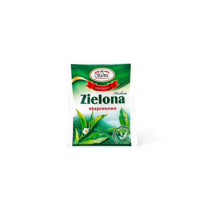 Klasyczna ekspresowa Zielona herbata - Malwa - 1 torebka 2g