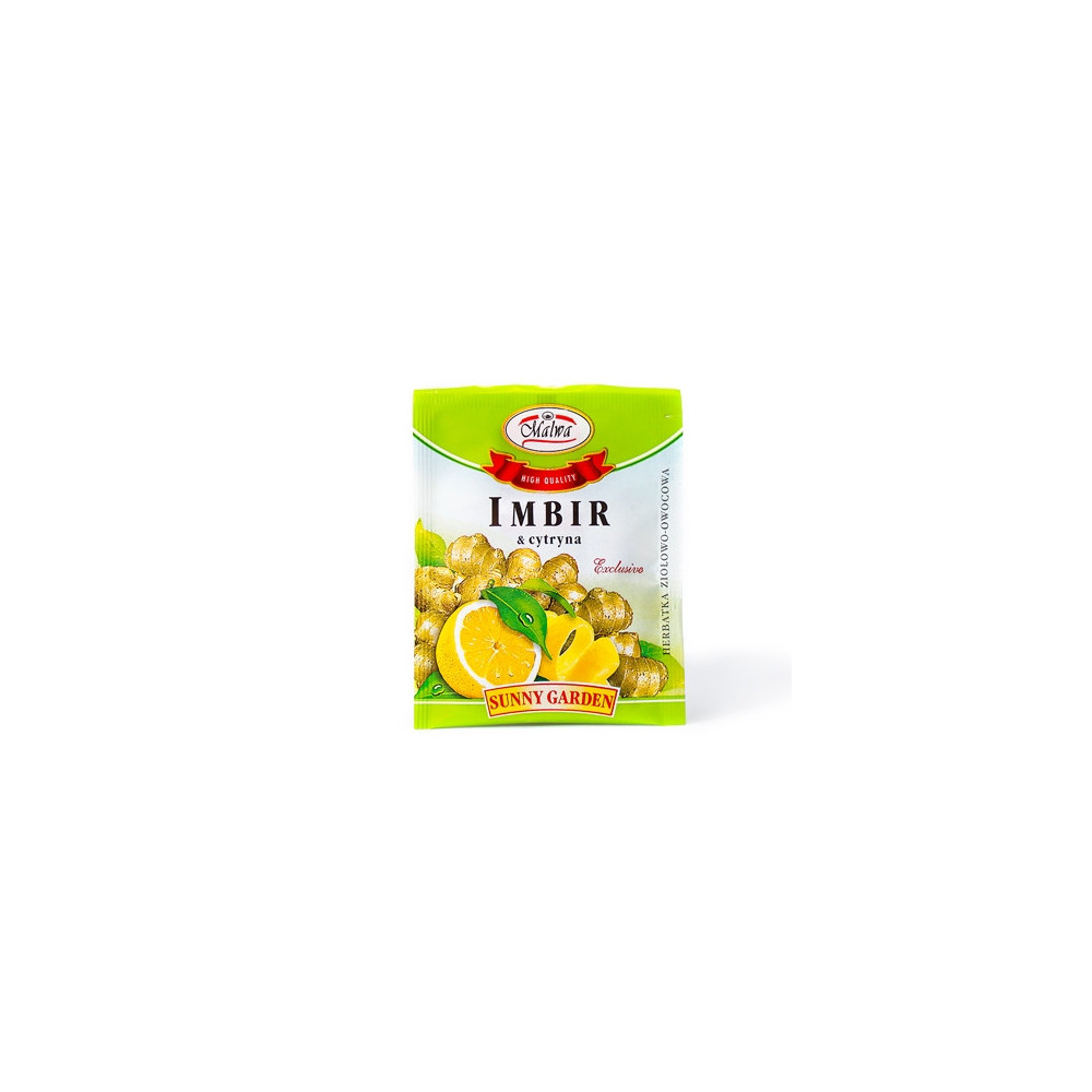 Imbir z cytryną - Herbatka ziołowo-owocowa - Sunny Garden – 1 torebka 2g