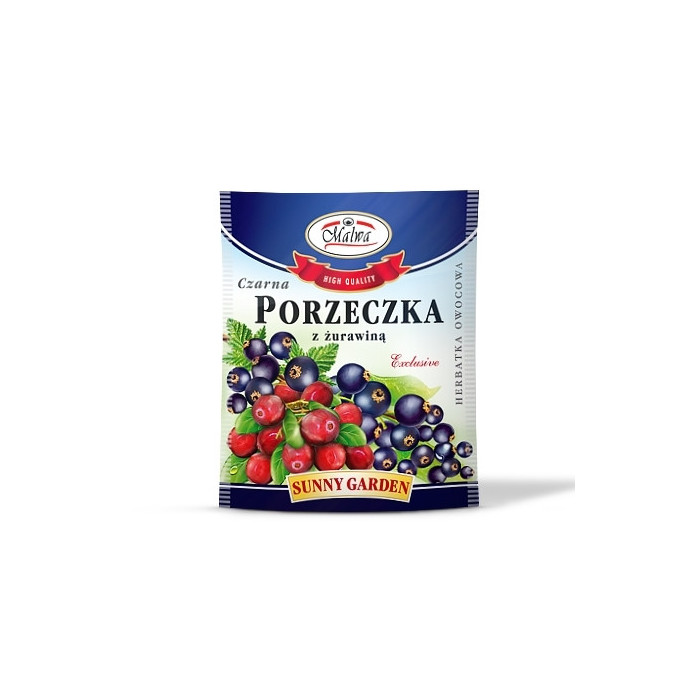 Porzeczka z Żurawiną - Herbatka Owocowa - Sunny Garden - 1 torebka 2g