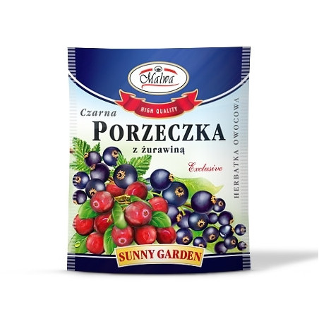 Porzeczka z Żurawiną - Herbatka Owocowa - Sunny Garden - 1 torebka 2g