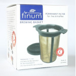 Finum zaparzacz ze stali szlachetnej L – zaparzacz do herbaty, ziół i kawy