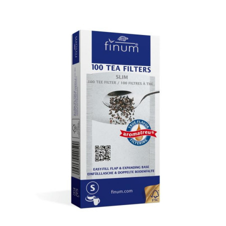 Filtry do herbaty Finum S – papierowe filtry do kubka i filiżanki