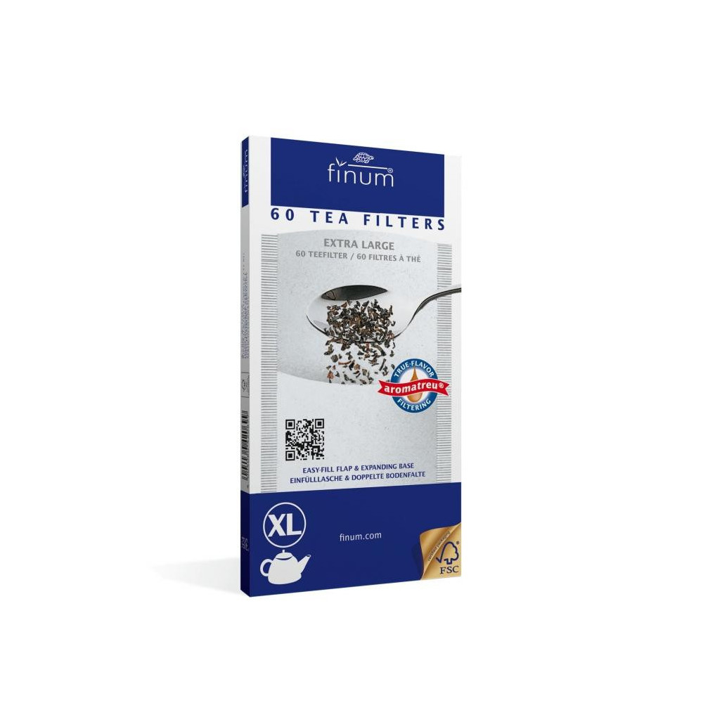 Filtry do herbaty Finum XL