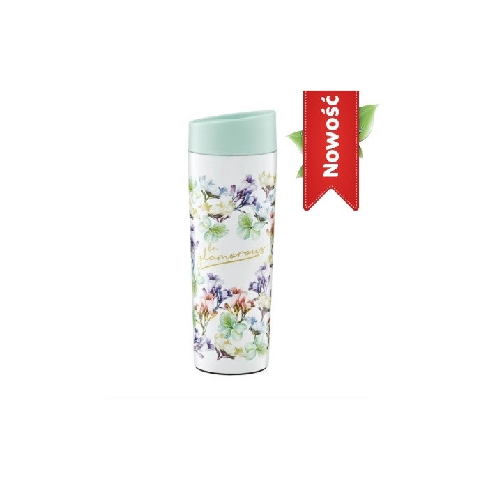 Kubek termiczny Garden 340 ml miętowy - kubek ze stali nierdzewnej