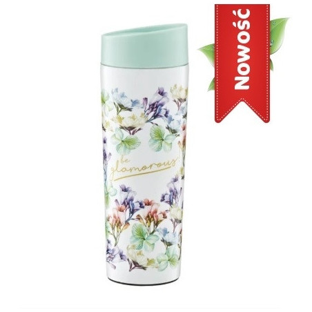 Kubek termiczny Garden 340 ml miętowy - kubek ze stali nierdzewnej