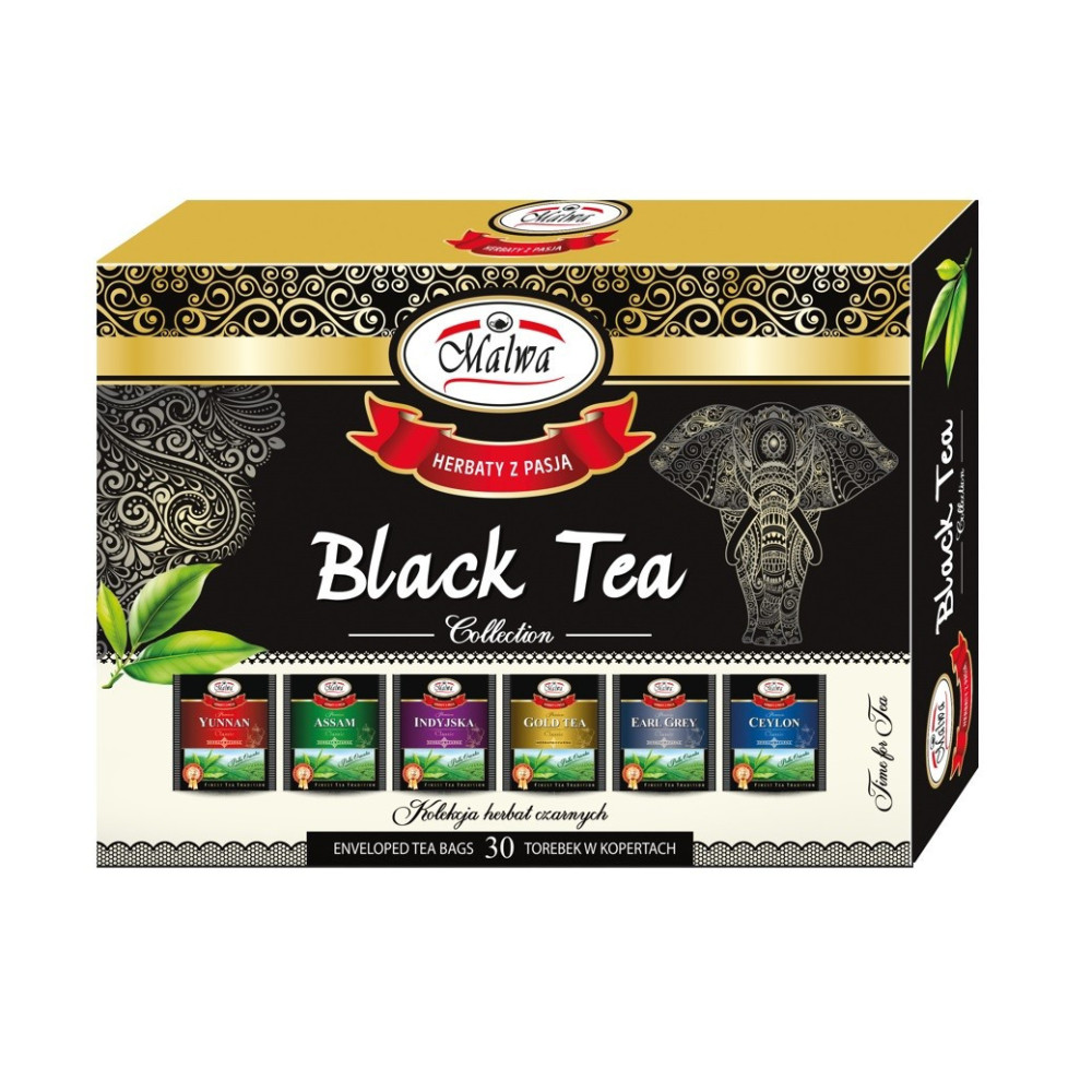 Black Tea - Czarne Herbaty - 6 smaków x 5 sztuk po 1,5 g