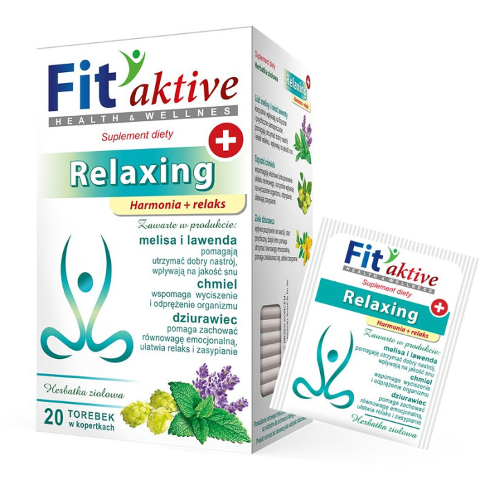 Herbata Relaxing - Harmonia + Relaks - 20 torebek