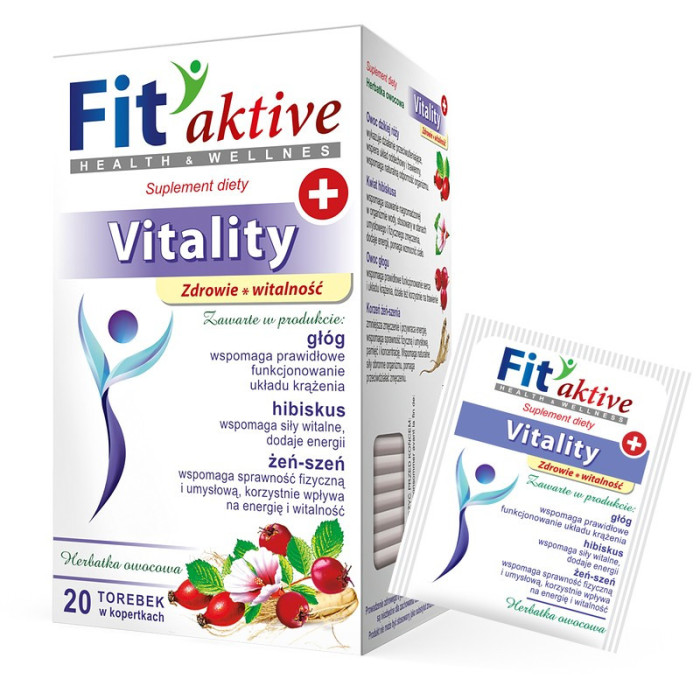Herbata VITALITY - Witalność - 20 torebek