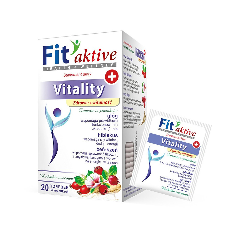Herbata VITALITY - Witalność - 20 torebek