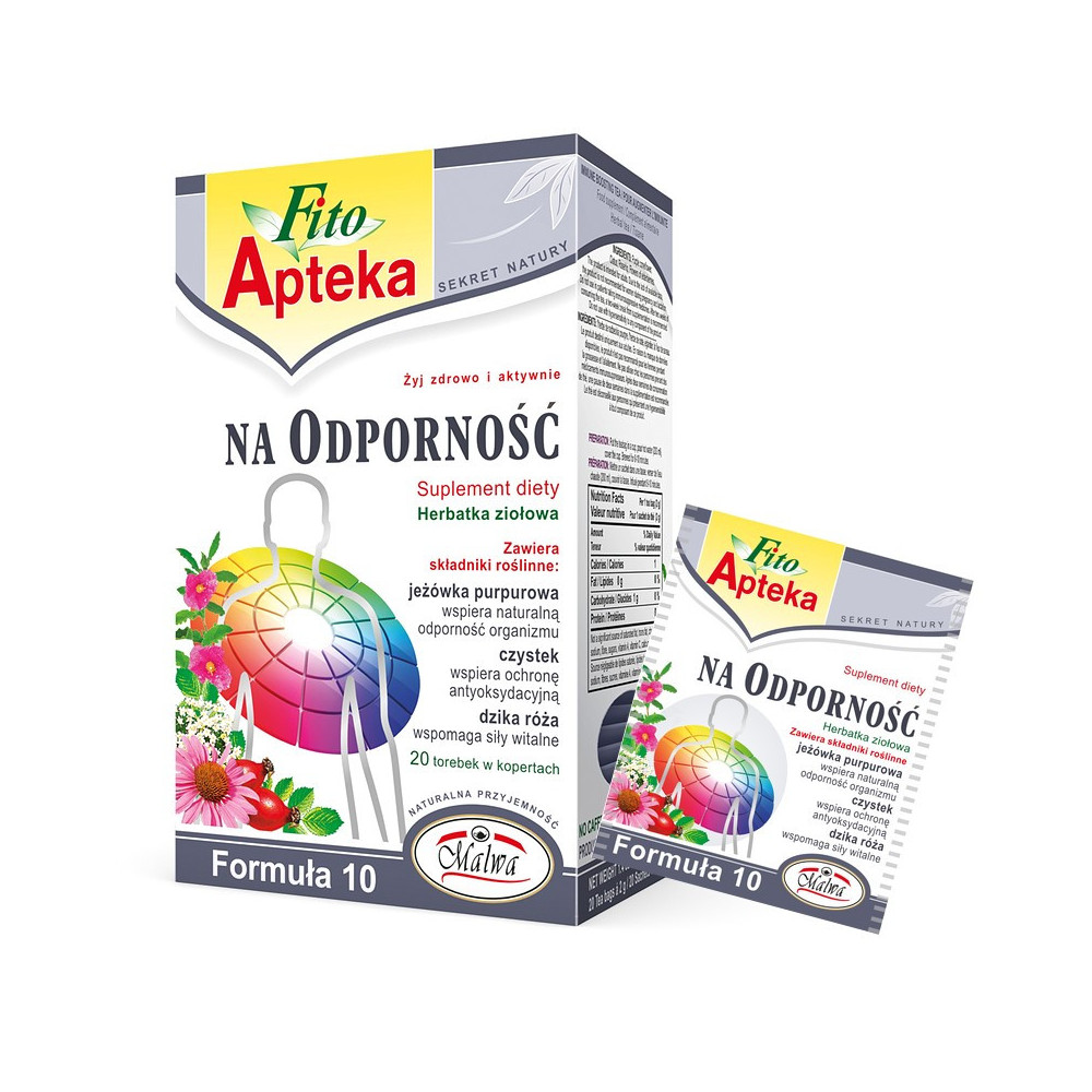 Herbata Na Odporność - Formuła 10 - 20 torebek