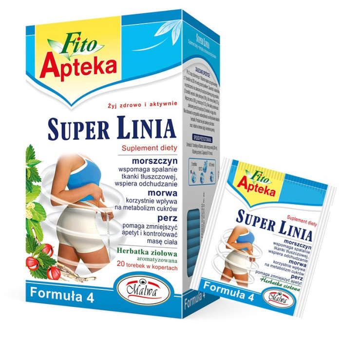 Herbata Super Linia - na Odchudzanie- 20 torebek