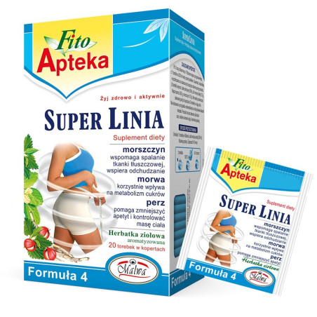 Herbata Super Linia - na Odchudzanie- 20 torebek