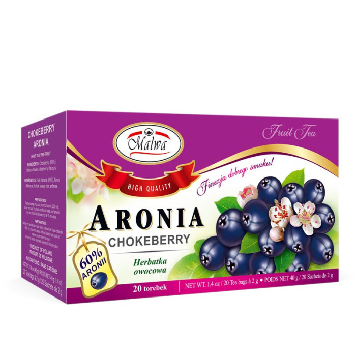 Herbata Owocowa Aronia - 20 torebek po 2 g