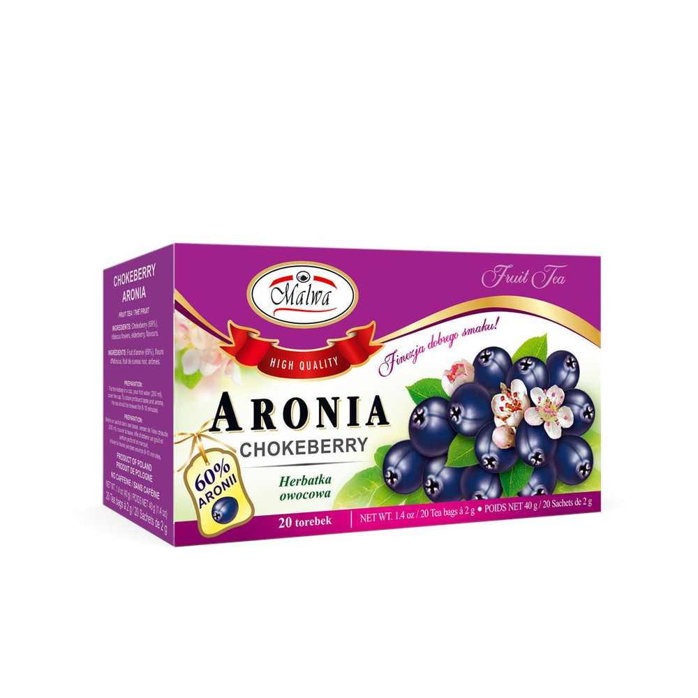 Aronia - 20 torebek po 2 g