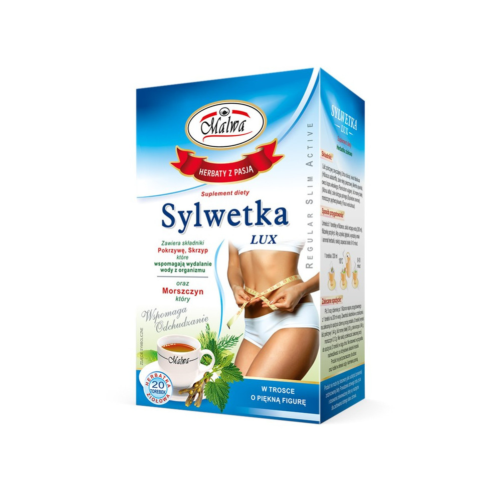 Sylwetka - Herbata Ziołowa Odchudzająca – 20 torebek po 2 g